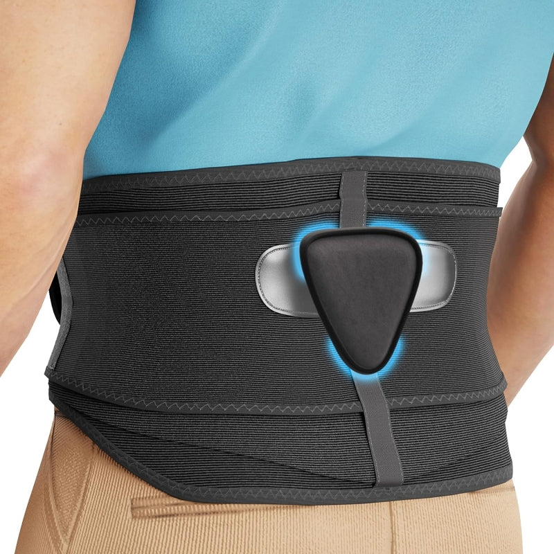 Centura pentru suport lombar BACKMED PLUS cu PAD detașabil din silicon