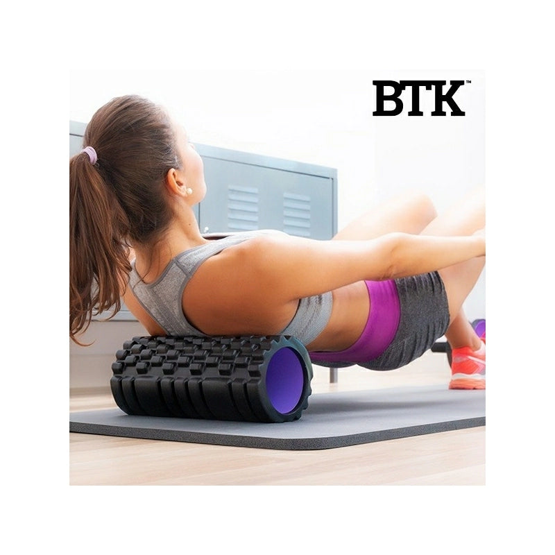 Cilindrul pentru stretching Foam Roller BACKMED