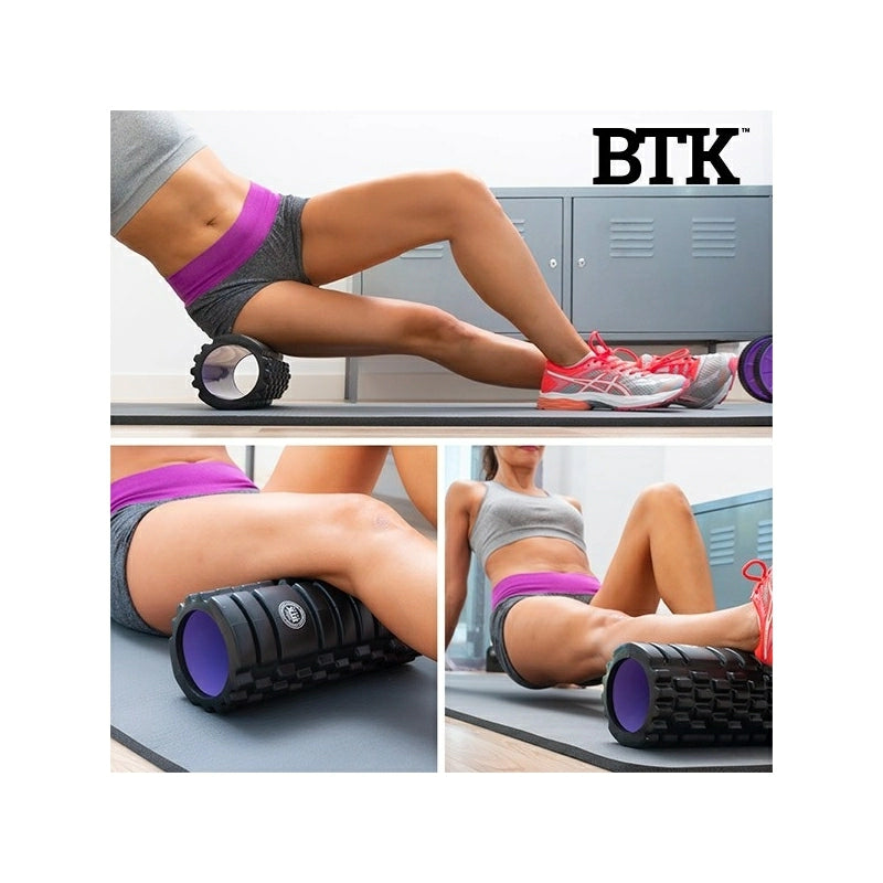 Cilindrul pentru stretching Foam Roller BACKMED