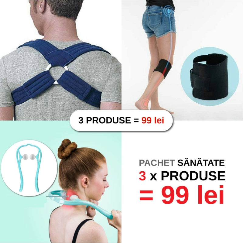 Pachet SĂNĂTATE: 3 Produse BACKMED - Oferta valabilă în limita Stocului disponibil