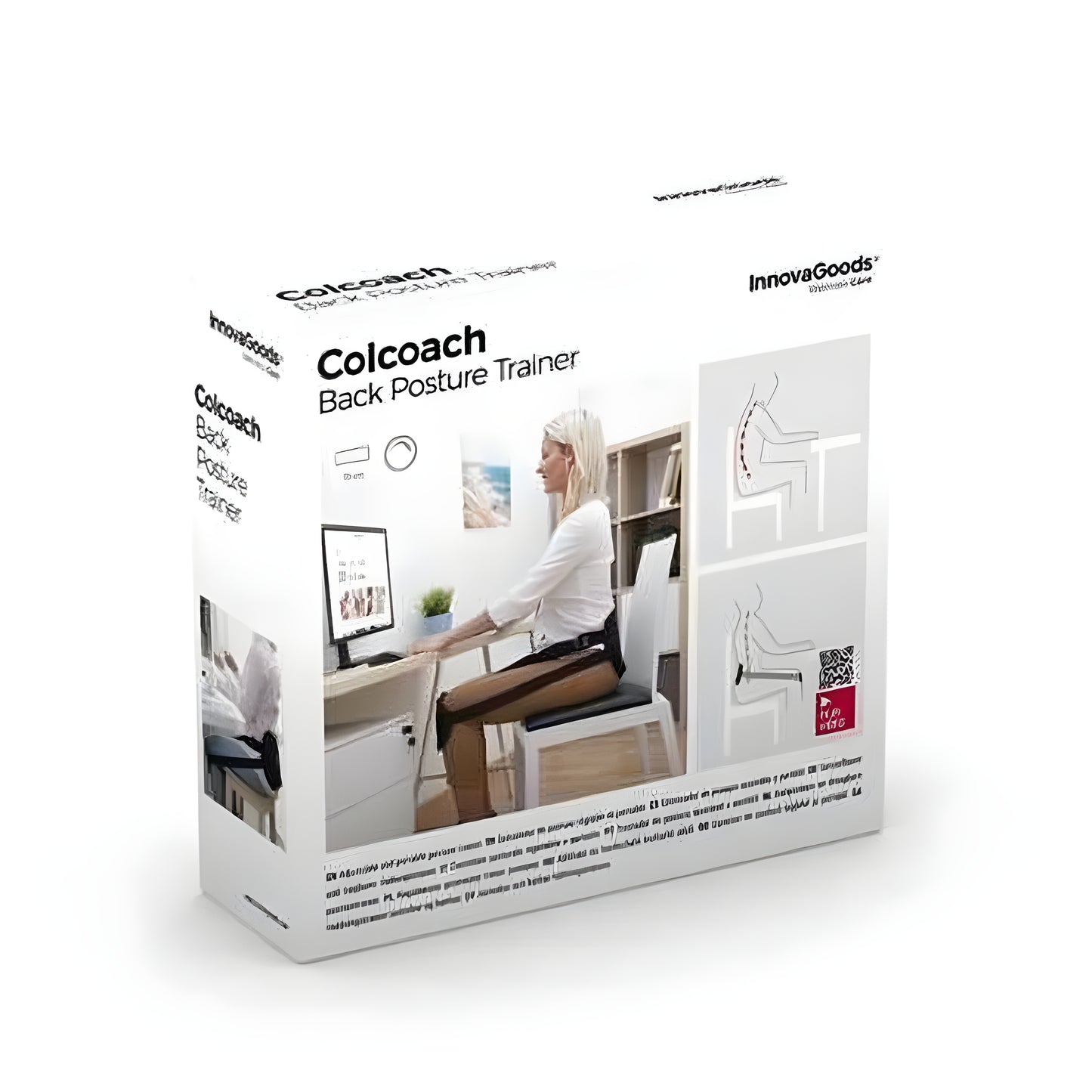 Suport de CORECȚIE a POSTURII, REGLABIL ȘI PORTABIL