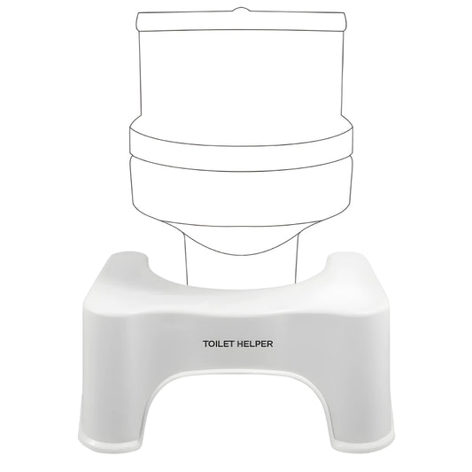 Taburet WC - TOILET HELPER - Reduce Riscul Apariției Hemoroizilor. Reduce timpul petrecut pe WC. Combate Constipația.