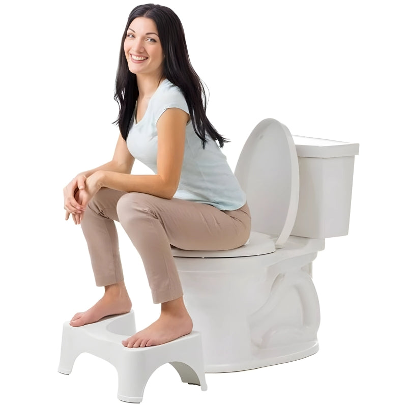 Taburet WC - TOILET HELPER - Reduce Riscul Apariției Hemoroizilor. Reduce timpul petrecut pe WC. Combate Constipația.