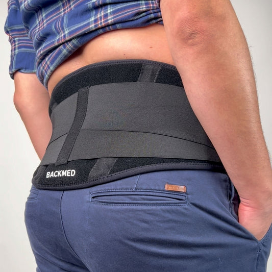 Centura pentru suport lombar BACKMED PRO - LB-2 cu PAD detașabil