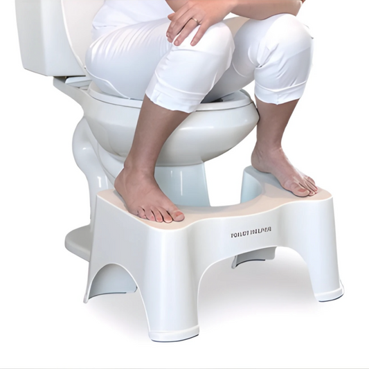 Taburet WC - TOILET HELPER - Reduce Riscul Apariției Hemoroizilor. Reduce timpul petrecut pe WC. Combate Constipația.